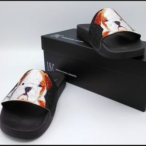 *NEW* INC from Macy’s Rhinestone Bulldog Sandals